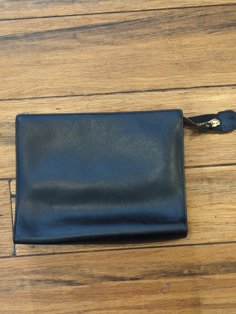 Neiman Marcus Leather Clutch